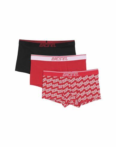 Diesel Man Boxer Red Cotton, Elastane Cover