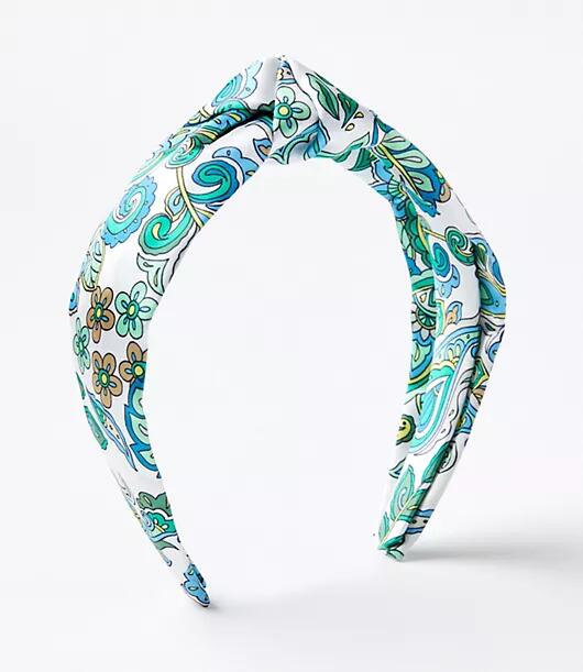 Loft Paisley Headband Cover