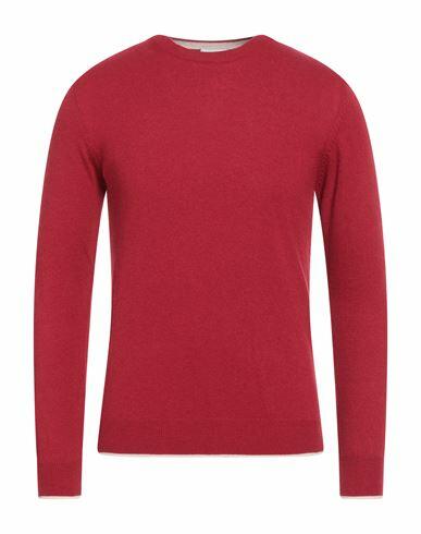 Berna Man Sweater Red Polyamide, Wool, Viscose, Cashmere Cover