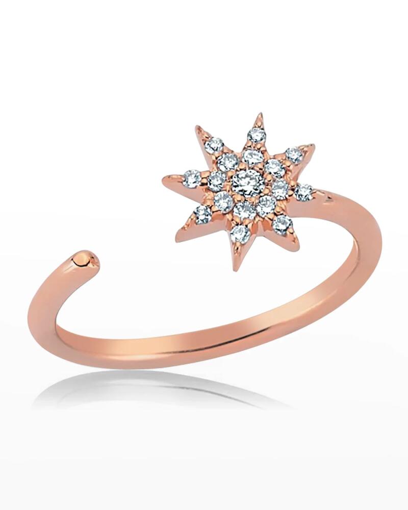 BeeGoddess Venus Star Open Diamond Ring, Size 7 Cover