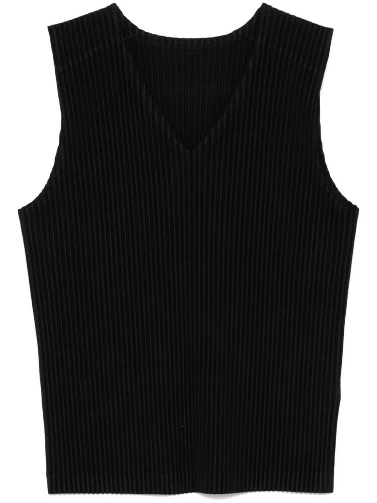 Homme Plissé Issey Miyake MC August vest - Black Cover