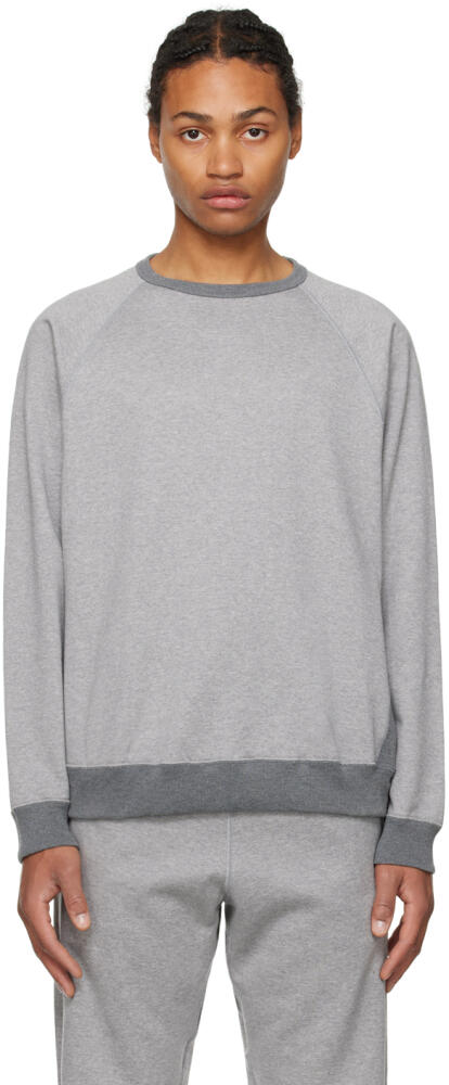 nanamica Gray Crewneck Sweatshirt Cover