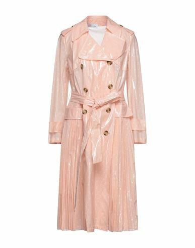 Red Valentino Woman Overcoat & Trench Coat Pink Polyester Cover