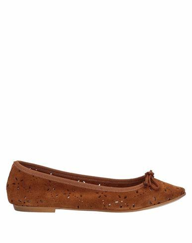 Carlo Pazolini Woman Ballet flats Brown Soft Leather Cover