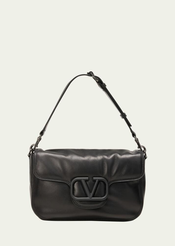 Valentino Garavani Men's All Time Noir Leather Shoulder Bag Cover