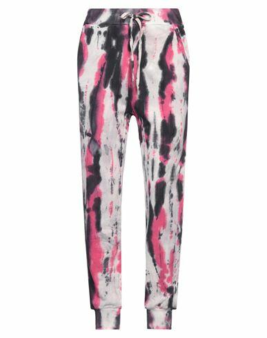 Brand Unique Woman Pants Fuchsia Cotton Cover