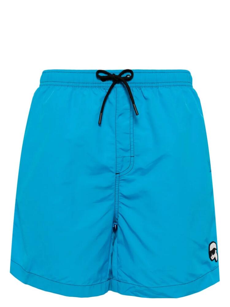 Karl Lagerfeld Ikonik 2 swim shorts - Blue Cover