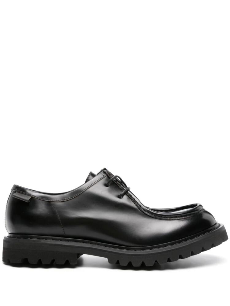 Premiata leather Derby shoes - Black Cover