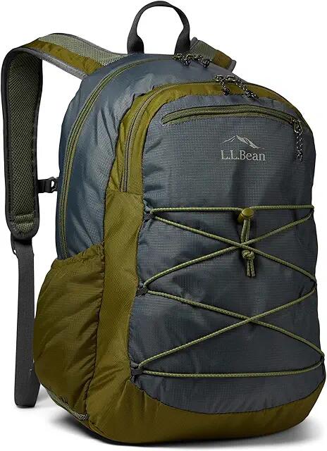 L.L.Bean Comfort Carry Laptop Pack 30L (Forest Sage/Shale Gray) Bags Cover