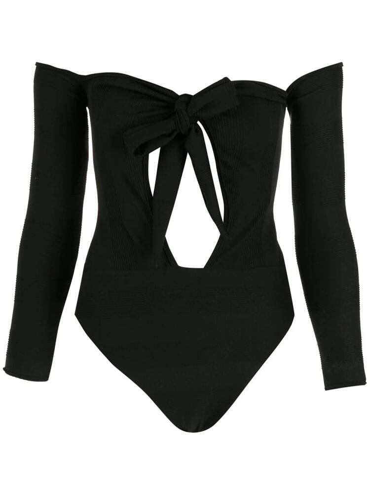 Amir Slama cut-out bodysuit - Black Cover