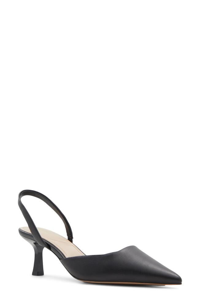 ALDO Gavedessi Slingback Pointed Toe Pump in Black Cover