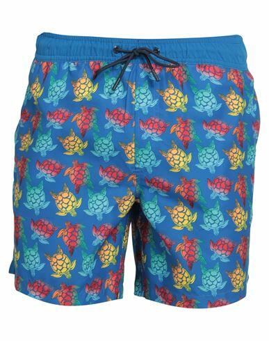 North Sails Man Swim trunks Blue Polyester Cover