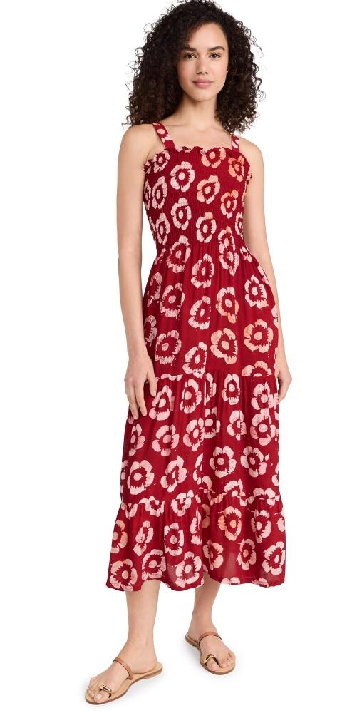 Busayo Gbemiga Dress Red Floral Cover