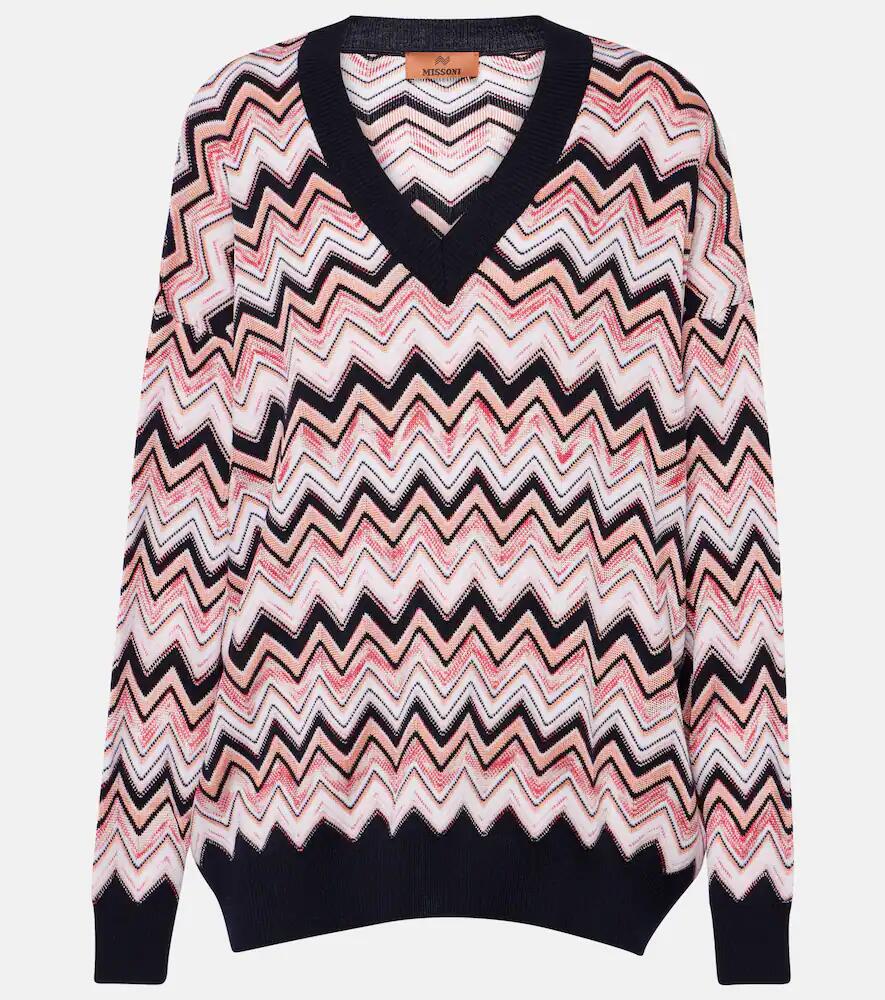 Missoni Zig Zag oversized sweater Cover