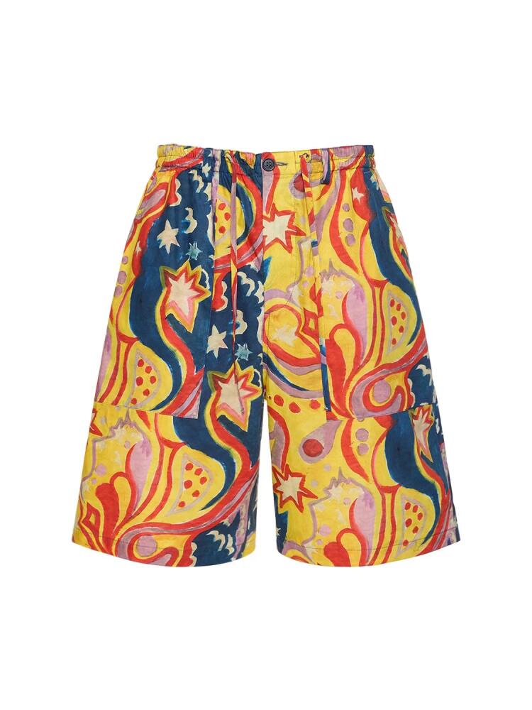 MARNI Printed Cotton Shorts Cover