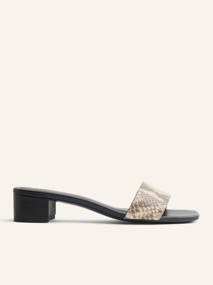 Reformation Mandy Minimal Block Heel Mule Cover