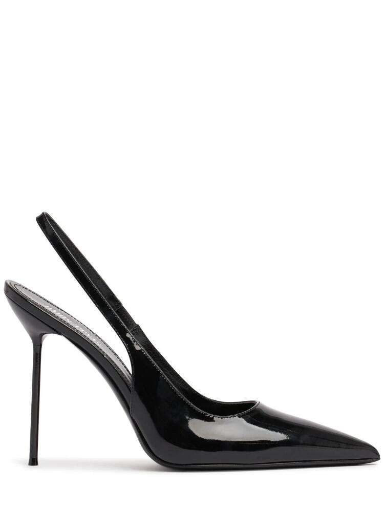 PARIS TEXAS 105mm Lidia Patent Leather Slingbacks Cover