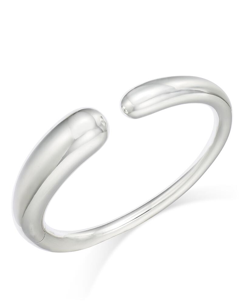 Georg Jensen Sterling Silver Mercy Rounded Edge Cuff Bangle Bracelet Cover