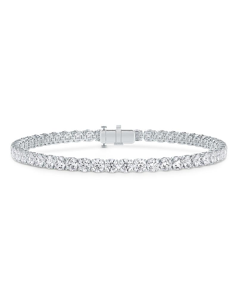 De Beers Forevermark Diamond Classic Line Bracelet in 18K White Gold, 7.0 ct. t. w. Cover