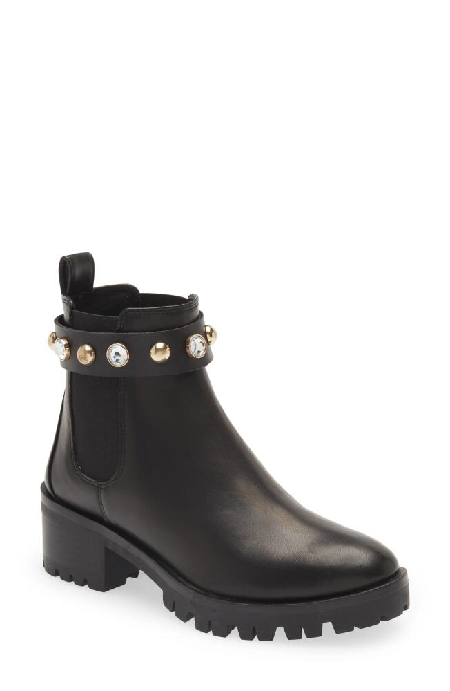 KARL LAGERFELD PARIS Porshay Lug Sole Bootie in Black Cover