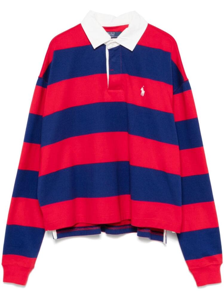 Polo Ralph Lauren striped polo shirt - Blue Cover