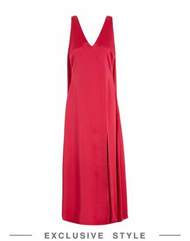 Yoox Net-a-porter For The Prince's Foundation Woman Midi dress Fuchsia Silk Cover