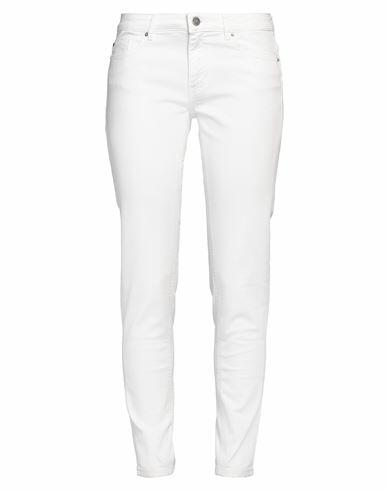 Boss Hugo Boss Woman Jeans White Cotton, Elastane Cover