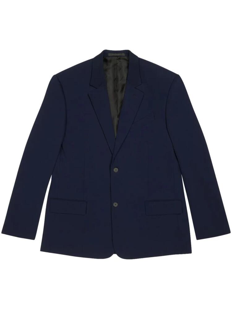 Balenciaga single-breasted blazer - Blue Cover