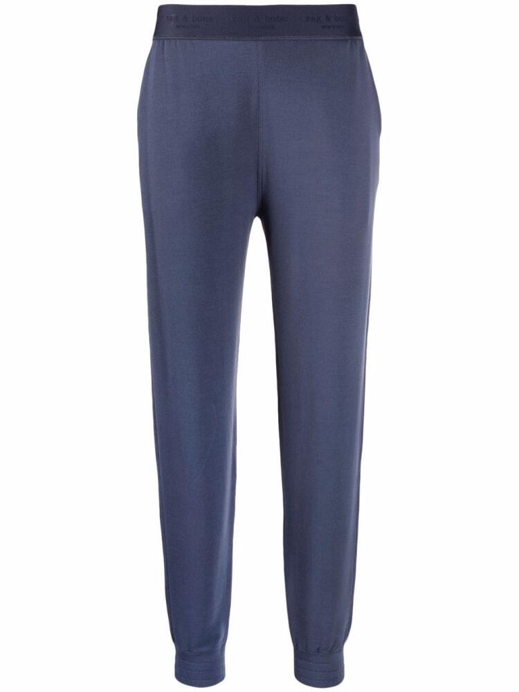 rag & bone straight-leg sweatpants - Blue Cover