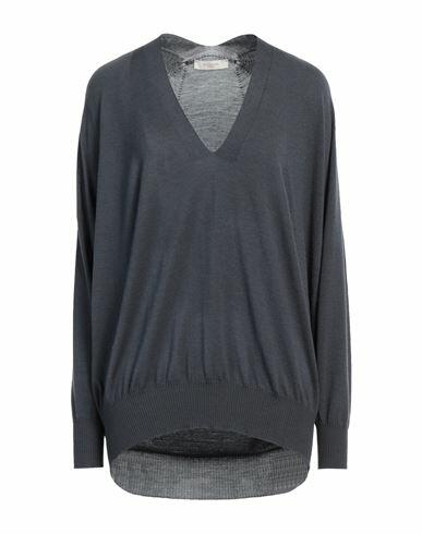 Zanone Woman Sweater Lead Virgin Wool, Polyamide Cover