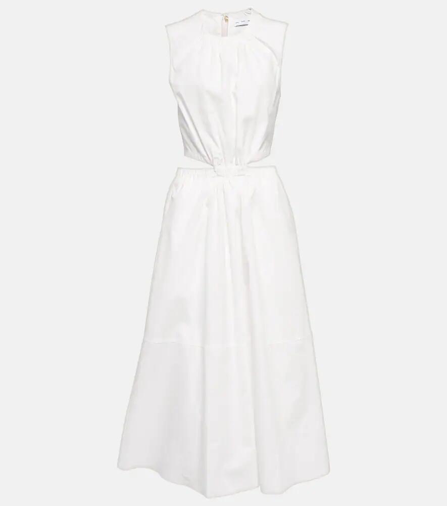 Proenza Schouler White Label cutout cotton midi dress Cover