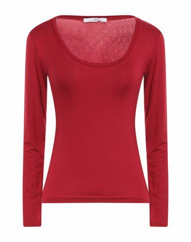 Massimo Rebecchi Woman T-shirt Red Viscose, Elastane Cover