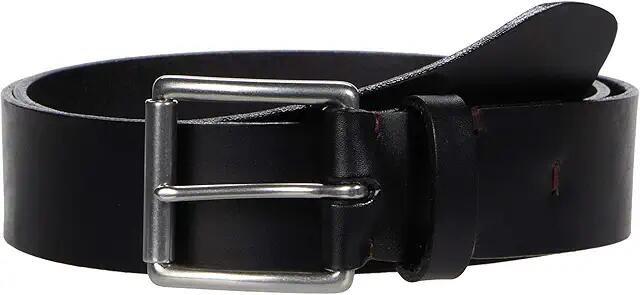 Torino Leather Co. 38 mm Birdle Leather, Hand Burnished (Black) Men's Belts Cover