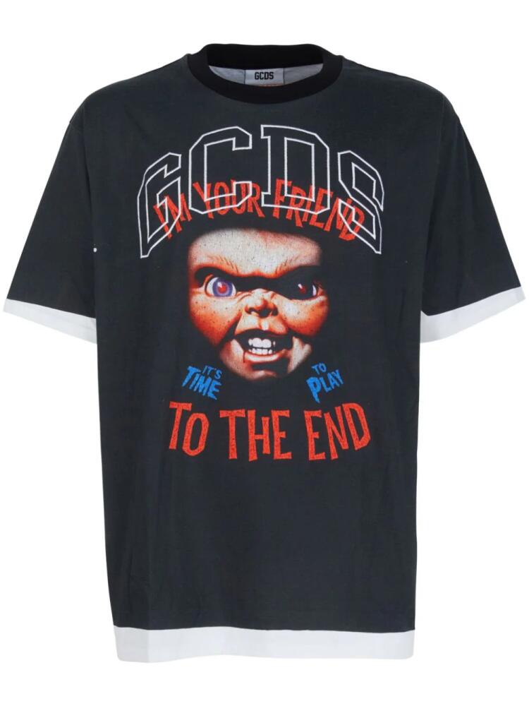 GCDS Chucky T-shirt - Black Cover