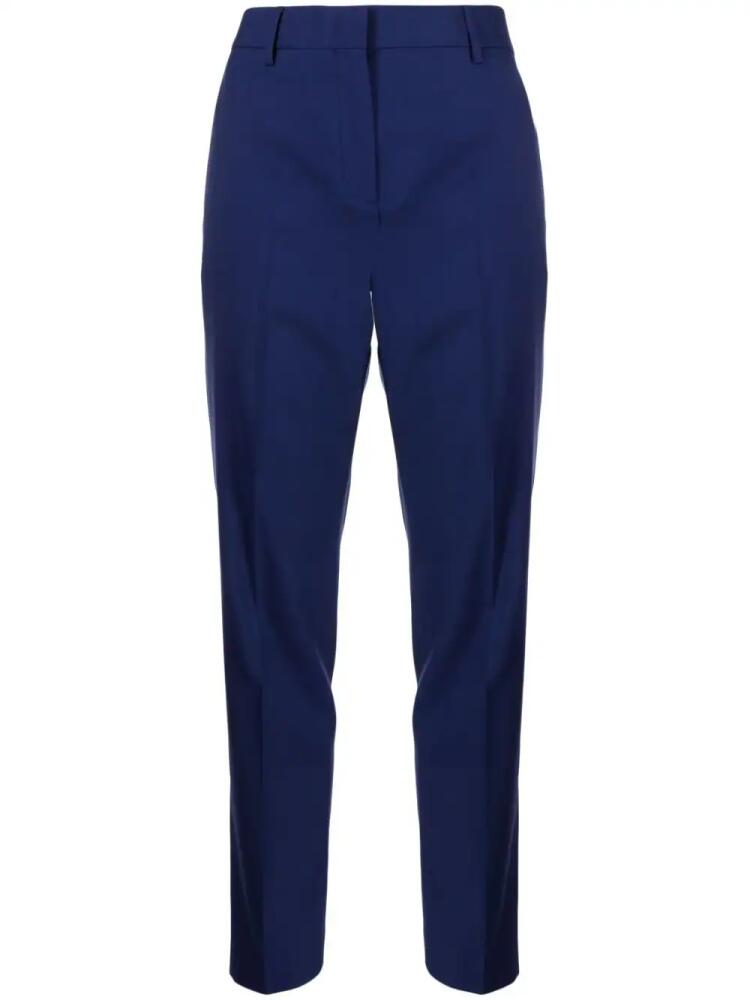 Paul Smith pressed-crease cigarette trousers - Blue Cover