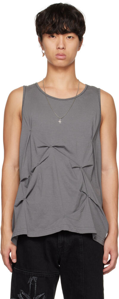 KUSIKOHC SSENSE Exclusive Gray Tank Top Cover