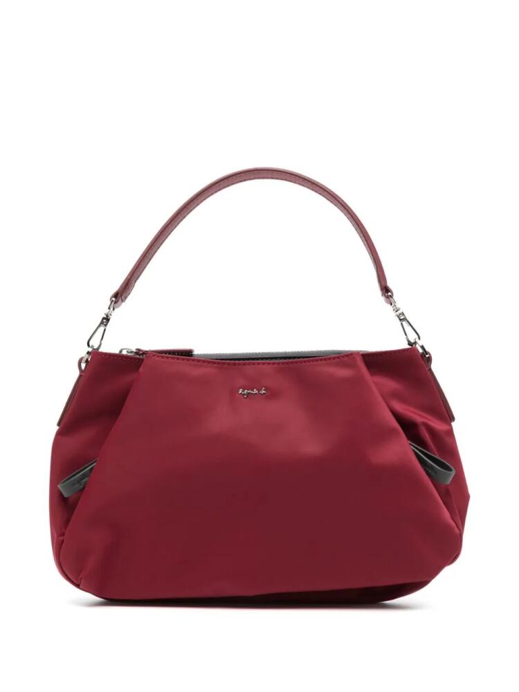 agnès b. two-way nylon shoulder bag - Red Cover