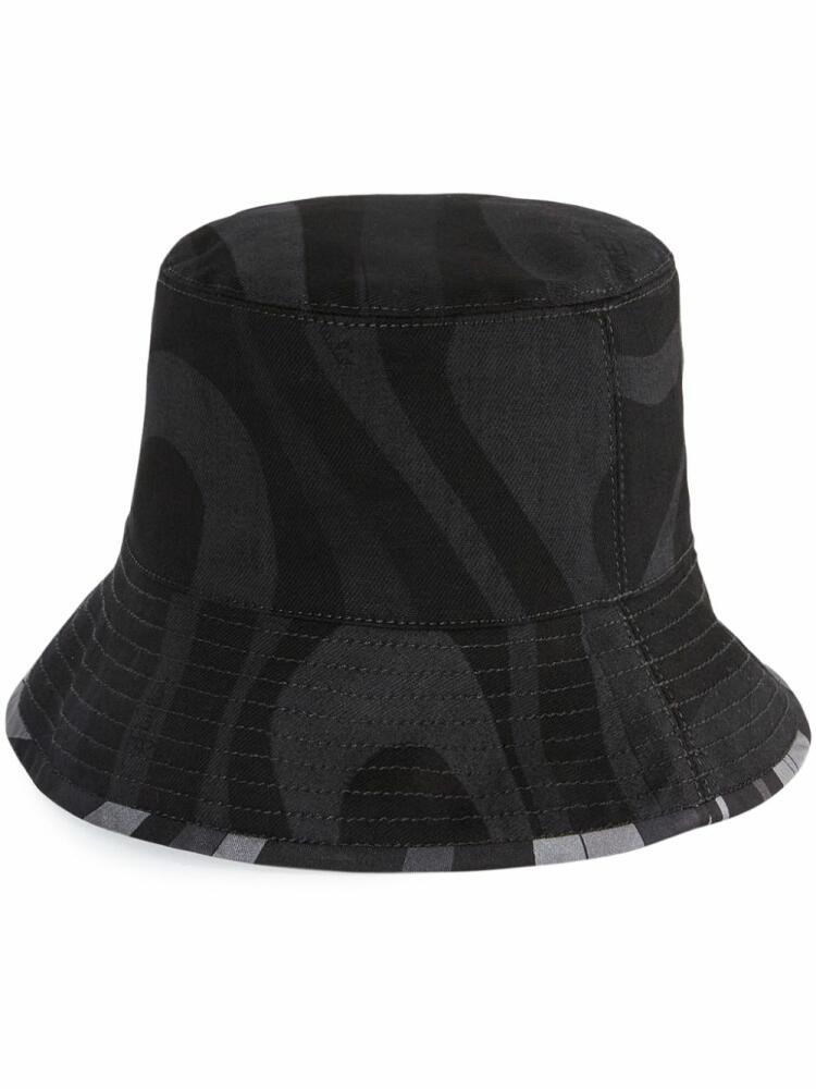 PUCCI abstract-print bucket hat - Black Cover