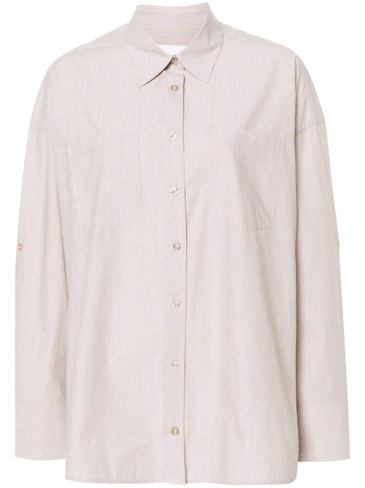 REMAIN organic-cotton shirt - Neutrals Cover