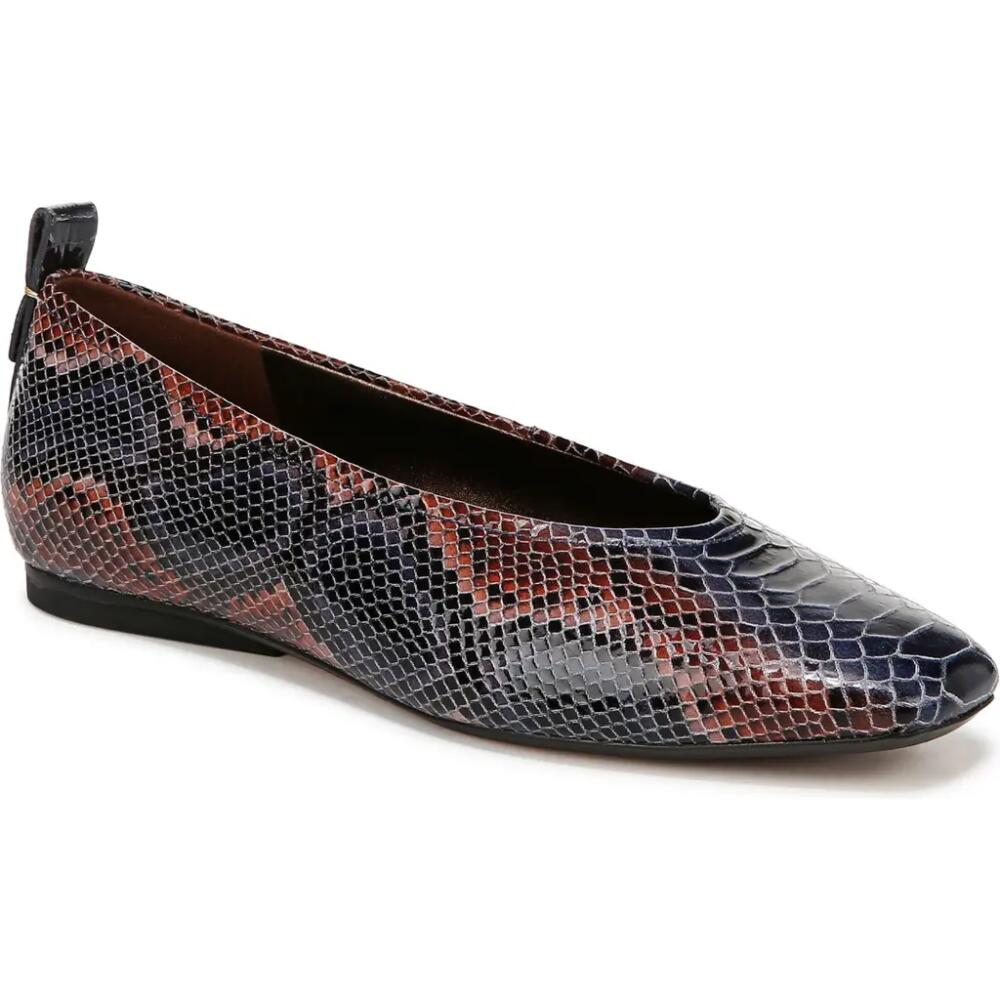 27 EDIT Naturalizer Carla Leather Ballet Flat in Blue Multi Cover