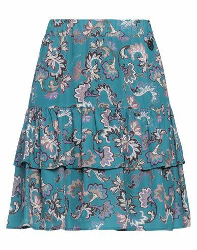 Gaëlle Paris Woman Mini skirt Deep jade Polyester Cover