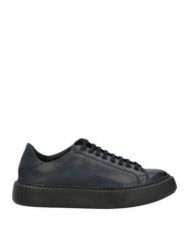 Bottega Marchigiana Man Sneakers Midnight blue Soft Leather Cover