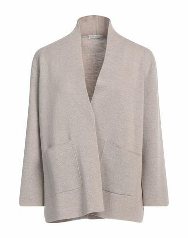 Le Tricot Perugia Woman Cardigan Khaki Virgin Wool Cover