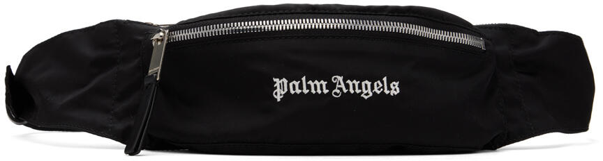 Palm Angels Black Printed Fanny Pack Cover