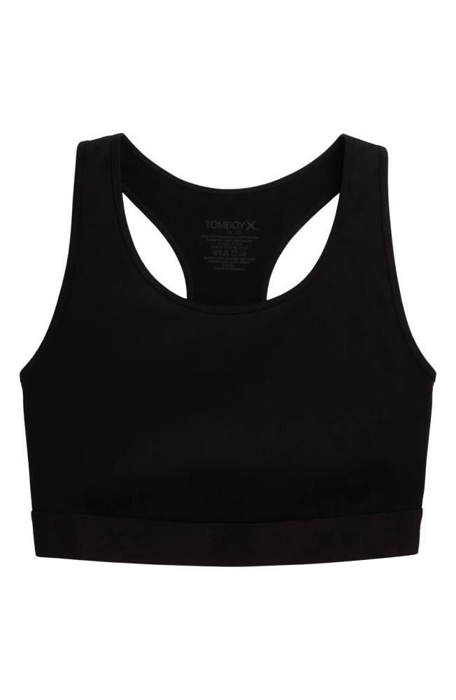 TomboyX Racerback Compression Top in Black Cover