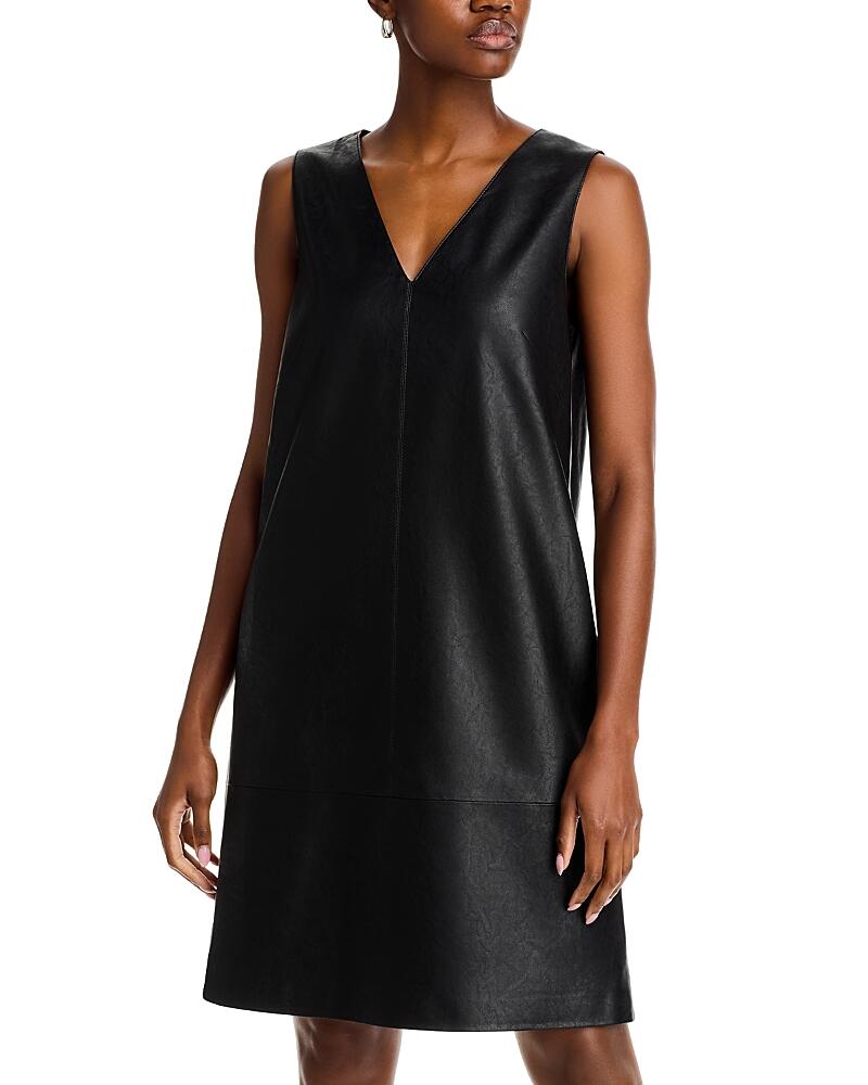 Kobi Halperin Graylen Faux Leather Shift Dress Cover