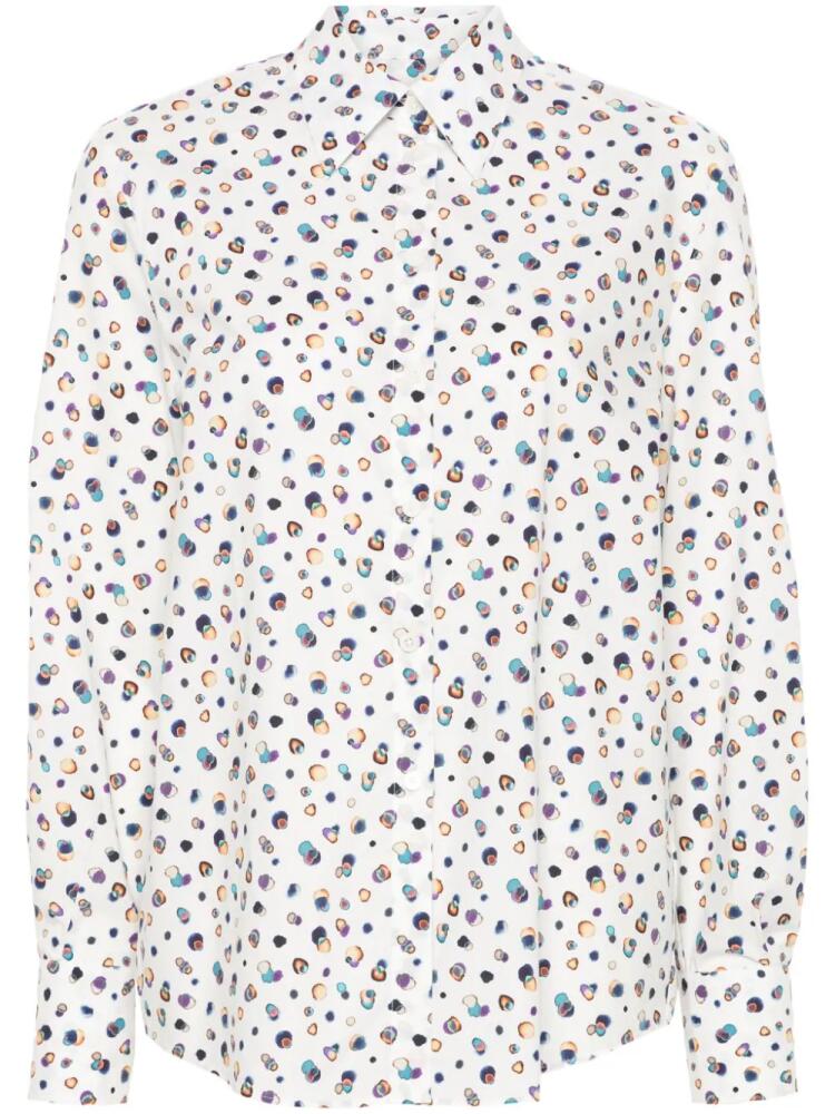 PS Paul Smith Polar Lights cotton shirt - White Cover