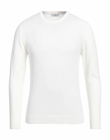 Bellwood Man Sweater White Cotton Cover