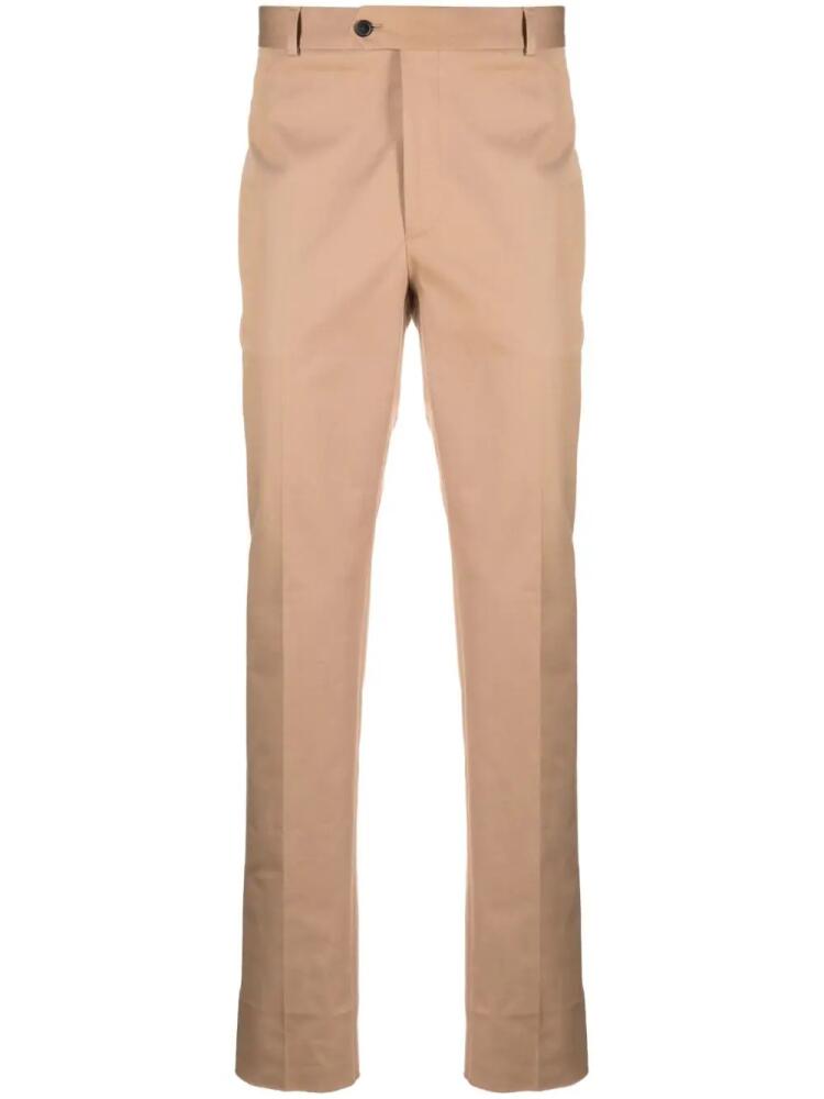 FURSAC slim-fit cotton gabardine chinos - Neutrals Cover