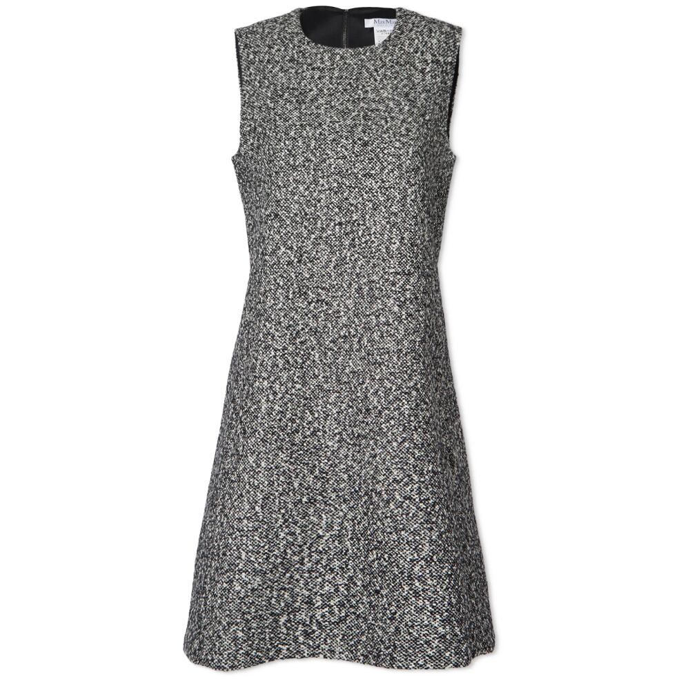 Max Mara Women's Moscova Mini Dress in Black White Cover